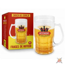 CANECA GEL CERVEJA 450ML - RESSACAS SÃO PARA AMADORES